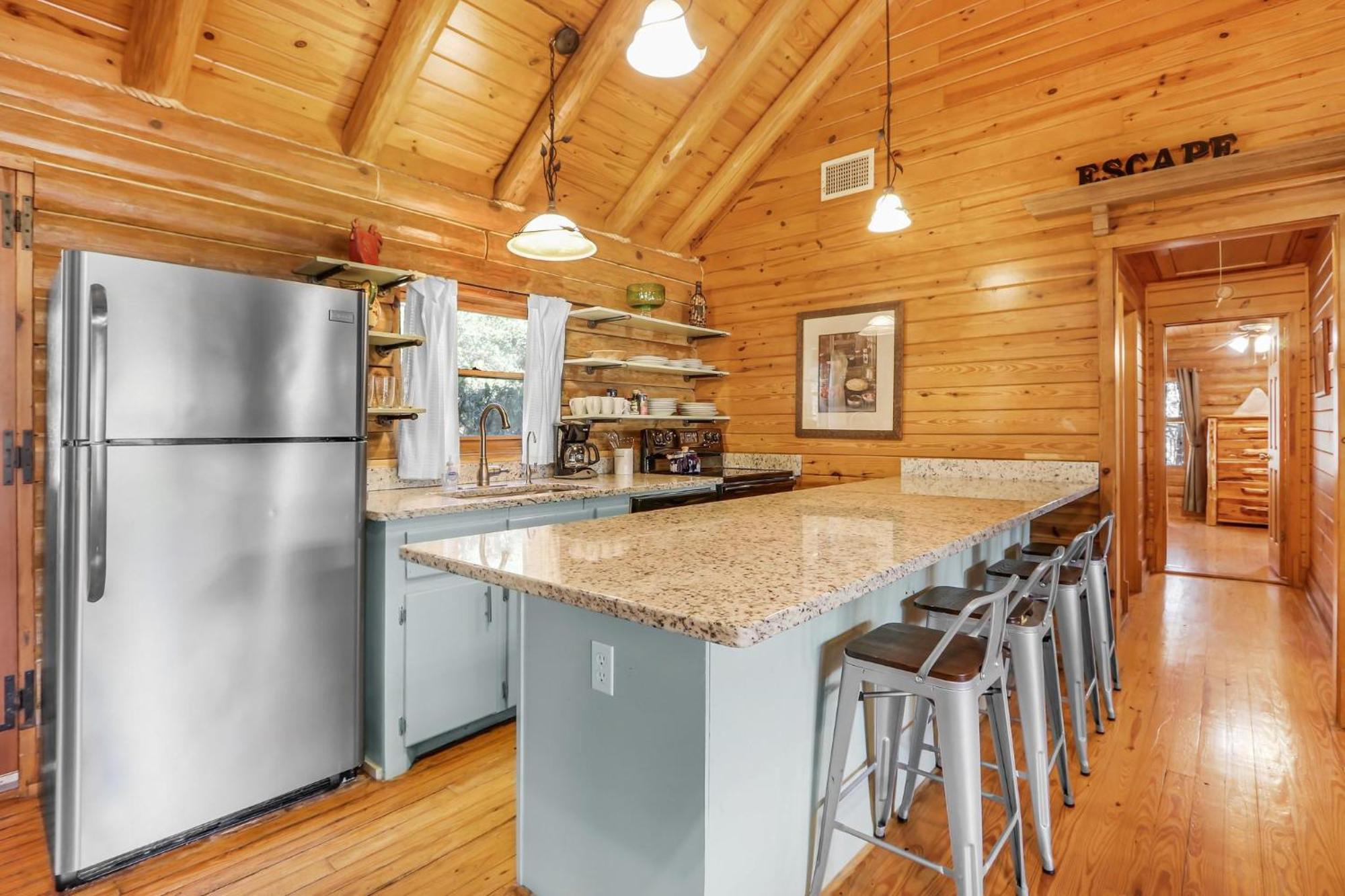 Falls Log Home Wimberley Extérieur photo